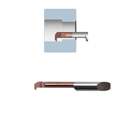 MBXR Metal İç Delik Geri Boring için Ters Boring Cutter Mini CNC Dönüştürme Makine Araçları