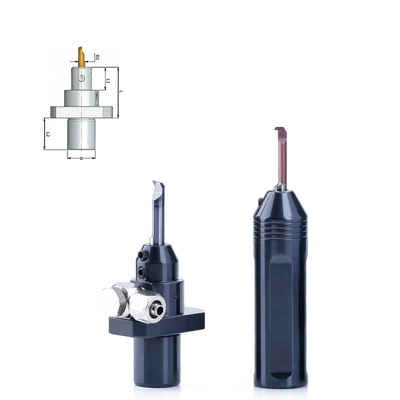 Karbid Boring Araçları SIM Kilitleme Precision Sahibi ve İç Soğutucu Tasarımı ile Araç ömrünün iyileştirilmesi için