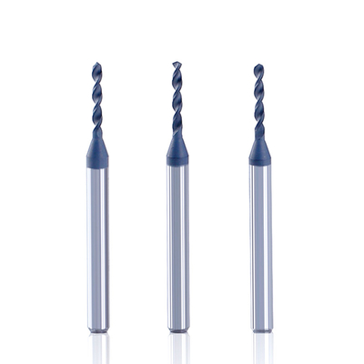 3.175mm Katı Karbid Dökme Kesicileri Çift Spiral Flütlü PCB Taşları ve Devre Taşlarını İşlem için