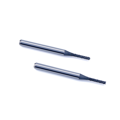 3.175mm Katı Karbid Dökme Kesicileri Çift Spiral Flütlü PCB Taşları ve Devre Taşlarını İşlem için