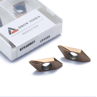 Kesinlik metal işleme için özelleştirilebilir TBP60R Karbid Dönüştürme Girişleri