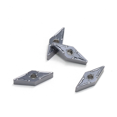 CNC Karbür Torna Uçları VNMG160404-TM Yüksek Hassasiyetli Karbür Takılabilir Uçlar Metal İşleme İçin
