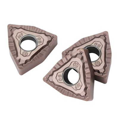 WNMG080404R-ZC CNC Karbür Torna Uçları Paslanmaz Çelikler, Dökme Demir, Yüksek Sıcaklık Alaşımları ve Demir Dışı Malzemelerin İşlenmesinde Kullanılır