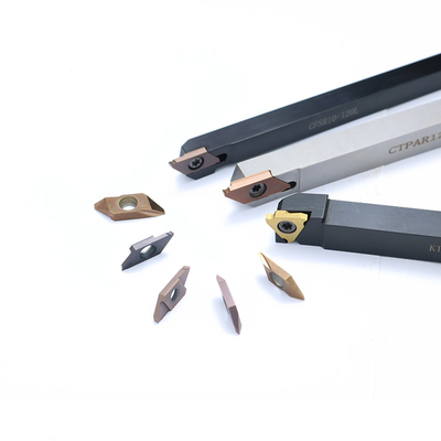 TKF16 Carbide Inserts for CNC Parting-off and External Grooving with Replaceable and Indexable Bits